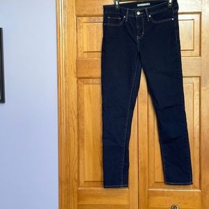 Levi Women Jeans, 311 Shaping Skinny, Size 28 Long